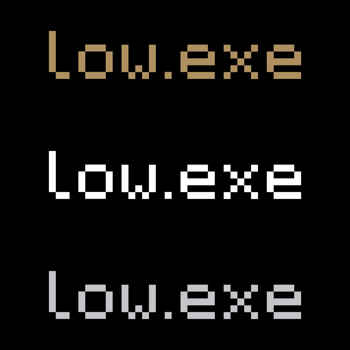 low.exe - Vinyl Decal