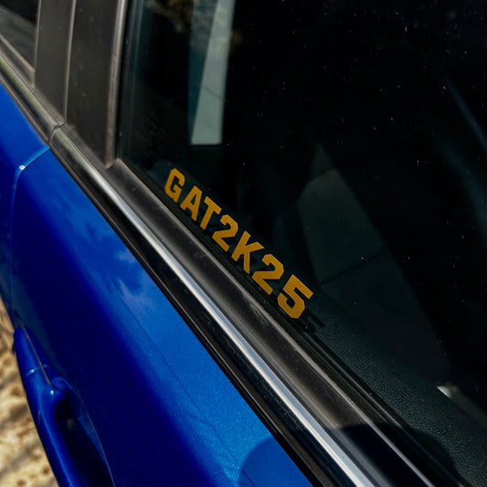 GAT2K25 - Vinyl Decal