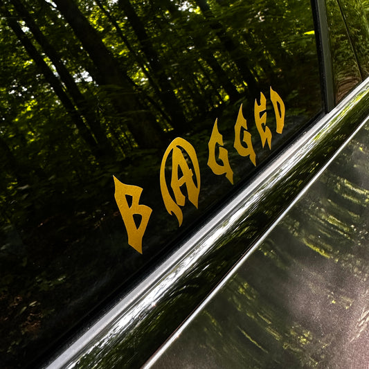 BAGGED - Vinyl Decal