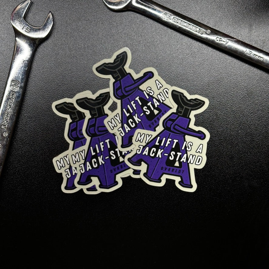 My Lift is a Jack Stand