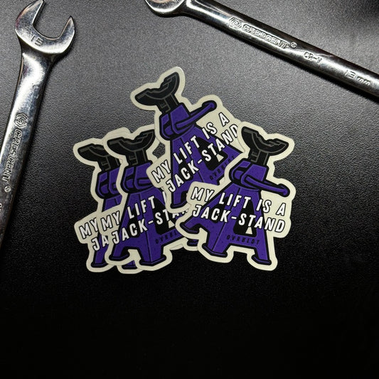 My Lift is a Jack Stand