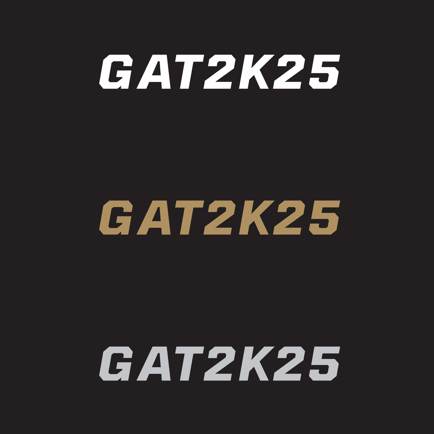 GAT2K25 - Vinyl Decal