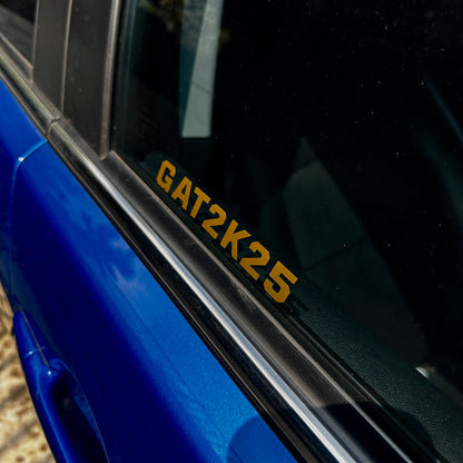 GAT2K25 - Vinyl Decal