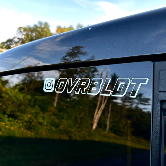 Custom Social Media Username - Vinyl Decal