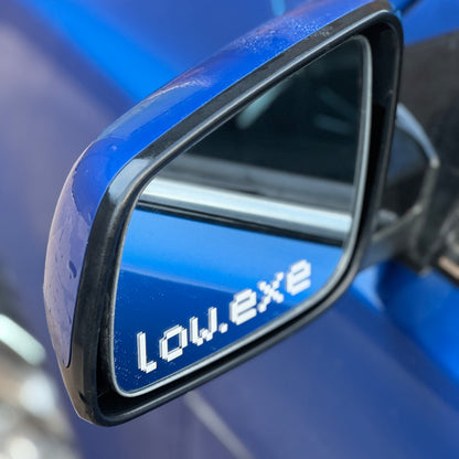 low.exe - Vinyl Decal