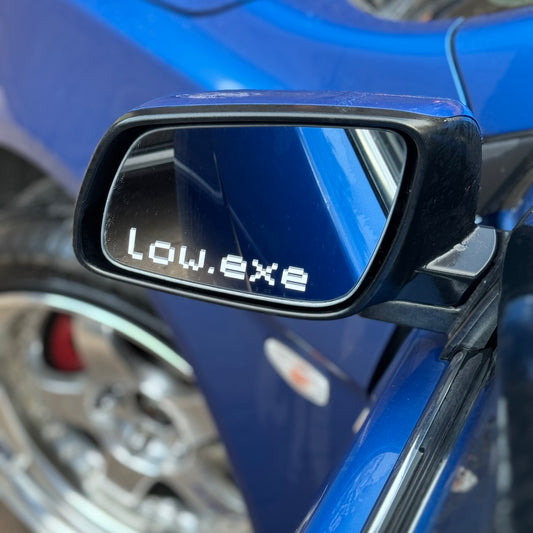 low.exe - Vinyl Decal
