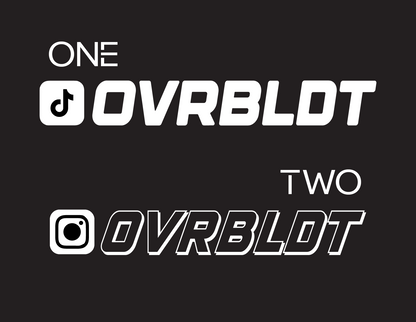 Custom Social Media Username - Vinyl Decal