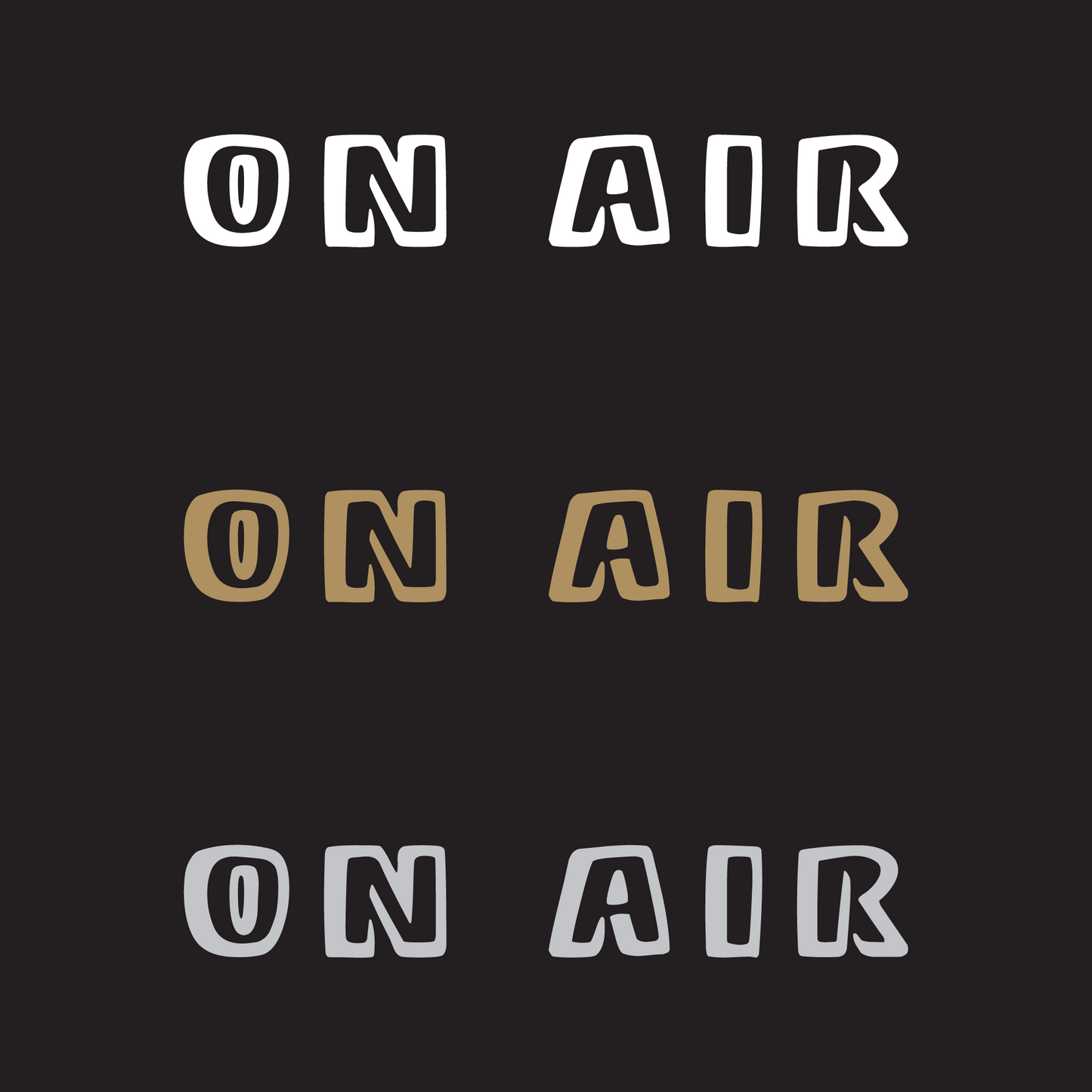 ON AIR - Vinyl Decal